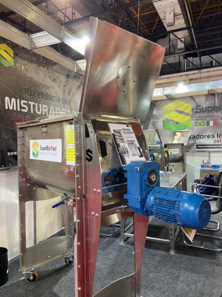 SUPERBIO ITALY SRL  Miscelatore a nastro elicoidale- Capacità 200L  2025