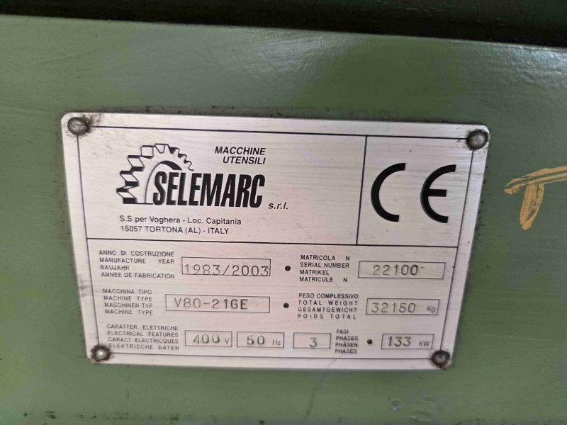 DIEDESHEIM V 80 21 GE CNC  1983