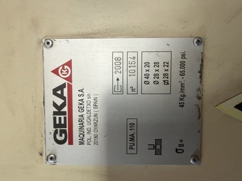 GEKA PU.MA 110  2008